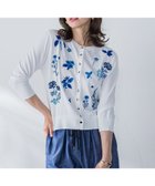 【ビアッジョブルー/Viaggio Blu】の【新色追加】ハーブ刺繍カーディガン≪手洗い可能≫ 人気、トレンドファッション・服の通販 founy(ファニー) ファッション Fashion レディースファッション Fashion for Women トップス・カットソー Cut & Sew Tops カーディガン・羽織り Layered Style Cardigans インナー Innerwear カーディガン Cardigan, Knitwear シンプル Simple, Minimal ストレッチ Stretch, Stretchy Fabric thumbnail ホワイト|ID: prp329100004610461 ipo3291000000032987182