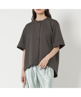【ユナイテッドアローズ/UNITED ARROWS】 LIGHT SPONGY ブラウス人気、トレンドファッション・服の通販 founy(ファニー) ファッション Fashion レディースファッション Fashion for Women トップス・カットソー Cut & Sew Tops シャツ・ブラウス・オフィスカジュアル Elegant Blouses & Button-Ups スリム Slim, Slim Fit セットアップ Set-Up, Coordinated Outfit ハーフ Half, Half-Length フロント Front, Front Design ワイド Wide, Wide Fit 軽量 Lightweight, Ultra Light |ID:prp329100004610482