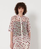 【ビューティ&ユース ユナイテッドアローズ/BEAUTY&YOUTH / UNITED ARROWS】の6(ROKU) ナイロン チュール エンブロイダリー シャツ 人気、トレンドファッション・服の通販 founy(ファニー) ファッション Fashion レディースファッション Fashion for Women トップス・カットソー Cut & Sew Tops シャツ・ブラウス・オフィスカジュアル Elegant Blouses & Button-Ups エンブロイダリー Embroidery Design シアー Sheer, See-Through スウィート Sweet, Cute Style セットアップ Set-Up, Coordinated Outfit チュール Tulip, Tulip Motif 夏 Summer 春 Spring S/S・春夏 SS, Spring/Summer, Warm Season thumbnail WHITE|ID: prp329100004610484 ipo3291000000032987563