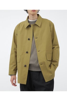 【マーガレット ハウエル/MARGARET HOWELL / MEN】のPROOFED COMPACT COTTON POPLIN 人気、トレンドファッション・服の通販 founy(ファニー) ファッション Fashion メンズファッション Fashion for Men フィット Fit, Slim Fit ブルゾン Blouson, Bomber Jacket リラックス Relax, Relaxed Fit |ID:prp329100004610487