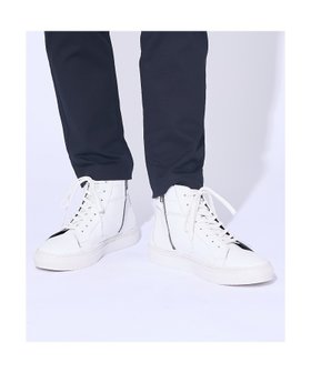 【アルフレッド バニスター/alfredoBANNISTER / MEN】のサイドジップ ハイカット レザースニーカー 人気、トレンドファッション・服の通販 founy(ファニー) ファッション Fashion メンズファッション Fashion for Men シューズ・靴 Shoes スニーカー / カジュアルにもスポーティにも Sneakers & Trainers インソール Shoe Insole クッション Cushion, Throw Pillow サイドジップ Side Zip, Side Zipper シンプル Simple, Minimal スニーカー Sneakers, Trainers フィット Fit, Slim Fit ラバー Rubber, Rubber Sole ワイド Wide, Wide Fit |ID:prp329100004610504