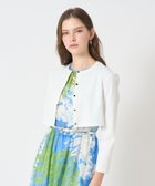 【アナイ/ANAYI】のナイロンジャージークロップド カーディガン white|ID: prp329100004610515 ipo3291000000032987958