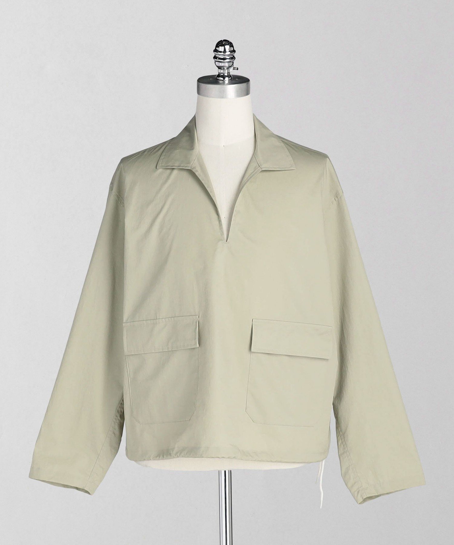 【ユナイテッドアローズ/UNITED ARROWS】のLOEFF コットン ツイル スキッパー シャツ UNISEX インテリア・キッズ・メンズ・レディースファッション・服の通販 founy(ファニー) 　ファッション　Fashion　レディースファッション　Fashion for Women　トップス・カットソー　Cut & Sew Tops　シャツ・ブラウス・オフィスカジュアル　Elegant Blouses & Button-Ups　ユニセックス　Unisex, Genderless　おすすめ　Recommended / Our Picks　インナー　Innerwear　スキッパー　Skipper, Open Collar　タンブラー　Tumbler, Travel Mug　ツイル　Twist, Twisted Detail　デニム　Denim, Jeans Material　ハーフ　Half, Half-Length　ボックス　Boxy, Box Shape　メンズ　Men's, Menswear　ワイド　Wide, Wide Fit　CREAM|ID: prp329100004610522 ipo3291000000032988049