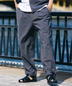 【ジャーナルスタンダード レリューム/JOURNAL STANDARD relume / MEN】のイージーケア TECH LINEN COOLMAX スラックス(セットアップ着用可) 人気、トレンドファッション・服の通販 founy(ファニー) ファッション Fashion メンズファッション Fashion for Men セットアップ Matching Sets おすすめ Recommended / Our Picks オーバル Oval Design ジャケット Jacket, Outerwear ストレッチ Stretch, Stretchy Fabric スラックス Slacks, Dress Pants セットアップ Set-Up, Coordinated Outfit リネン Linen, Linen Fabric リラックス Relax, Relaxed Fit ワイド Wide, Wide Fit 定番 Standard, Basic Item |ID:prp329100004610533
