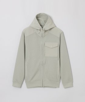 【マッキントッシュ フィロソフィー/MACKINTOSH PHILOSOPHY / MEN】のクォーターゲージニット コンビパーカー 人気、トレンドファッション・服の通販 founy(ファニー) ファッション Fashion メンズファッション Fashion for Men おすすめ Recommended / Our Picks ウォッシャブル Machine Washable コンビ Combo, Combination Style ショルダー Shoulder, Shoulder Strap パーカー Hoodie, Parka ポケット Pocket, Pocket Detail 春 Spring 秋 Autumn 軽量 Lightweight, Ultra Light |ID:prp329100004610535