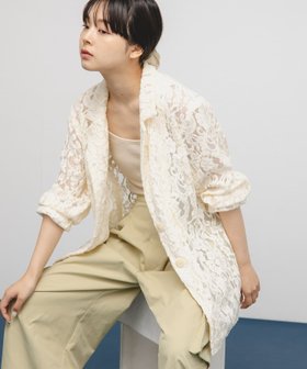 【ケービーエフ/KBF / URBAN RESEARCH】のモールレーステーラードジャケット 人気、トレンドファッション・服の通販 founy(ファニー) ファッション Fashion レディースファッション Fashion for Women アウター Coat / Outerwear Collection レディースジャケット・軽アウター Jackets テーラードジャケット / 通勤・きれいめスタイル Tailored Jackets & Blazers 2025年 2025 2025-2026秋冬・A/W Autumn/Winter 2025–26 AW25–26 冬 Winter / This Winter キャミソール Camisole, Spaghetti Strap Top クラシカル Classical, Vintage-Inspired ジャケット Jacket, Outerwear スリット Slit, Slit Detail タンク Tank Top, Sleeveless Top レース Lace, Lace Fabric エレガント 上品 Elegant A/W・秋冬 Autumn/Winter |ID:prp329100004610579