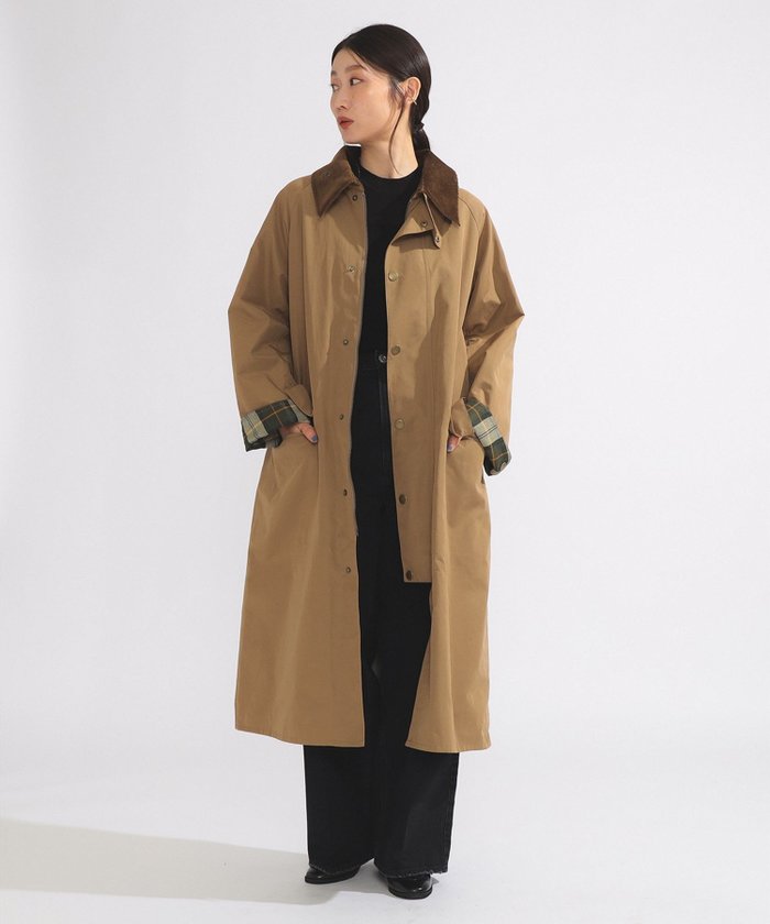 【デミルクス ビームス/Demi-Luxe BEAMS】の【別注】BARBOUR / BURGHLEY ロングコート インテリア・キッズ・メンズ・レディースファッション・服の通販 founy(ファニー) https://founy.com/ ファッション Fashion レディースファッション Fashion for Women アウター Coat / Outerwear Collection コート・ロングコート・ピーコート Long Coats, Peacoats & More インナー Innerwear クラシカル Classical, Vintage-Inspired クラシック Classic, Timeless Style コーデュロイ Corduroy, Cord Fabric シンプル Simple, Minimal タートルネック Turtleneck, High Neck チェック Check, Plaid, Tartan 人気 Popular, Best Seller バランス Balance, Style Balance ピーチ Peach, Soft Touch 別注 Limited Edition, Custom Order モダン Modern, Contemporary ロング Long, Long-Length おすすめ Recommended / Our Picks |ID: prp329100004610581 ipo3291000000032988657