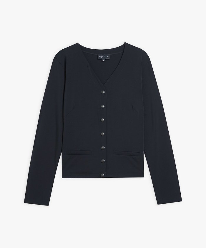 【アニエスベー ファム/agnes b. FEMME】のJX74 CARDIGAN カーディガン インテリア・キッズ・メンズ・レディースファッション・服の通販 founy(ファニー) https://founy.com/ ファッション Fashion レディースファッション Fashion for Women トップス・カットソー Cut & Sew Tops カーディガン・羽織り Layered Style Cardigans カーディガン Cardigan, Knitwear シンプル Simple, Minimal ストレッチ Stretch, Stretchy Fabric |ID: prp329100004610586 ipo3291000000032988728