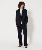 【ビューティ&ユース ユナイテッドアローズ/BEAUTY&YOUTH / UNITED ARROWS】の6(ROKU) ピークド ラペル ジャケット 人気、トレンドファッション・服の通販 founy(ファニー) ファッション Fashion レディースファッション Fashion for Women アウター Coat / Outerwear Collection レディースジャケット・軽アウター Jackets なめらか Smooth, Silky Texture ジャケット Jacket, Outerwear セットアップ Set-Up, Coordinated Outfit ベーシック Basic, Essential 無地 Plain, Solid Color thumbnail NAVY|ID: prp329100004610594 ipo3291000000032988812