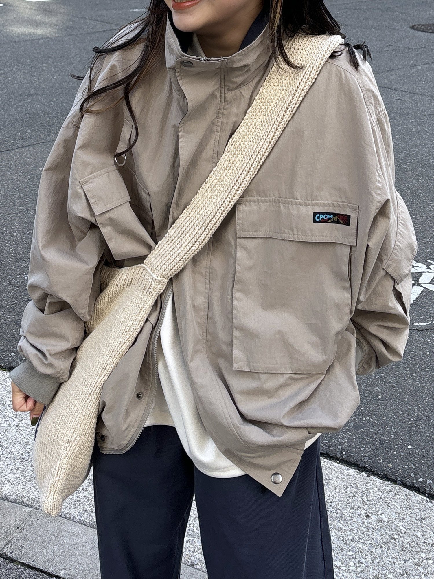 【シーピーシーエム/CPCM】のボリュームショートマンパ インテリア・キッズ・メンズ・レディースファッション・服の通販 founy(ファニー) 　ファッション　Fashion　レディースファッション　Fashion for Women　パーカー　Hoodie, Parka　ビッグ　Big, Oversized　フロント　Front, Front Design　ポケット　Pocket, Pocket Detail　グレー|ID: prp329100004610841 ipo3291000000033566318
