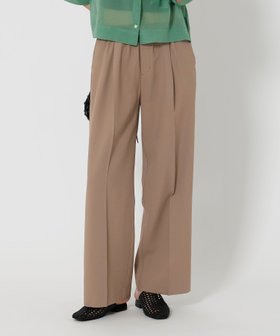 【ビューティ&ユース ユナイテッドアローズ/BEAUTY&YOUTH / UNITED ARROWS】のタックゴム ワイドストレート パンツ 人気、トレンドファッション・服の通販 founy(ファニー) ファッション Fashion レディースファッション Fashion for Women パンツ Pants & Trousers ウォッシャブル Machine Washable サマー Summer, Summer Style シンプル Simple, Minimal スウェット / スエット Sweatshirt, Sweatwear ストレート Straight, Straight Cut スニーカー Sneakers, Trainers センター Center, Center Line ドレープ Drape, Draping Fabric ワイド Wide, Wide Fit エレガント 上品 Elegant |ID:prp329100004610901