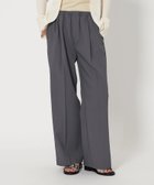 【ビューティ&ユース ユナイテッドアローズ/BEAUTY&YOUTH / UNITED ARROWS】のタックゴム ワイドストレート パンツ 人気、トレンドファッション・服の通販 founy(ファニー) ファッション Fashion レディースファッション Fashion for Women パンツ Pants & Trousers ウォッシャブル Machine Washable サマー Summer, Summer Style シンプル Simple, Minimal スウェット / スエット Sweatshirt, Sweatwear ストレート Straight, Straight Cut スニーカー Sneakers, Trainers センター Center, Center Line ドレープ Drape, Draping Fabric ワイド Wide, Wide Fit エレガント 上品 Elegant thumbnail MD.GRAY|ID: prp329100004610901 ipo3291000000033644167