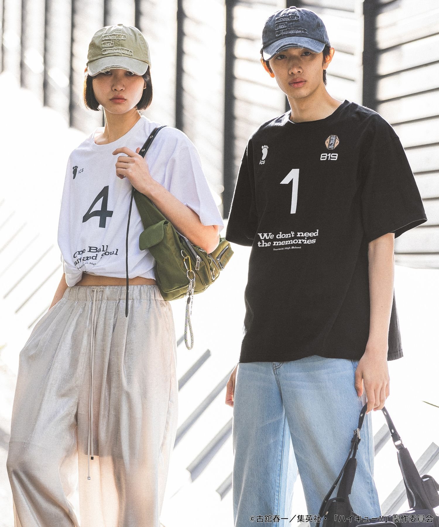 【ジーナシス/JEANASiS】のハイキュー!! ナンバリングTEE SS インテリア・キッズ・メンズ・レディースファッション・服の通販 founy(ファニー) 　ファッション　Fashion　レディースファッション　Fashion for Women　ショート　Short, Short Length　チャーム　Charm, Pendant　トレンド　Trend, Trending Now　人気　Popular, Best Seller　別注　Limited Edition, Custom Order　モチーフ　Motif, Design Theme　ルーズ　Loose, Oversized　ブラック|ID: prp329100004610929 ipo3291000000032993446