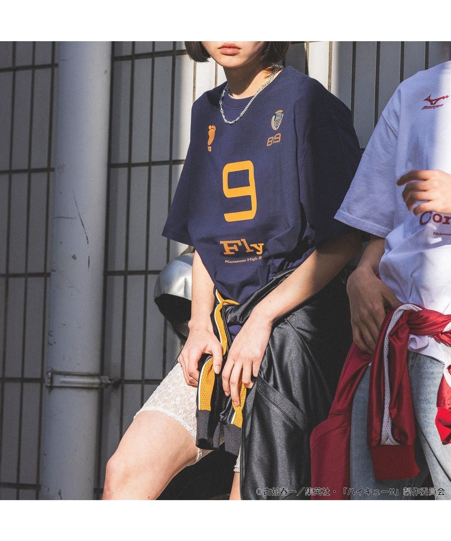 【ジーナシス/JEANASiS】のハイキュー!! ナンバリングTEE SS インテリア・キッズ・メンズ・レディースファッション・服の通販 founy(ファニー) 　ファッション　Fashion　レディースファッション　Fashion for Women　ショート　Short, Short Length　チャーム　Charm, Pendant　トレンド　Trend, Trending Now　人気　Popular, Best Seller　別注　Limited Edition, Custom Order　モチーフ　Motif, Design Theme　ルーズ　Loose, Oversized　ネイビー|ID: prp329100004610929 ipo3291000000032993450