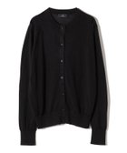 【シップス フォー ウィメン/SHIPS】のSHIPS Primary Navy Label シルク カシミヤ クルーネック カーディガン ブラック|ID: prp329100004610991 ipo3291000000032994285