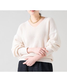 【ティアラ/Tiara】の片畦Vネックニット 人気、トレンドファッション・服の通販 founy(ファニー) ファッション Fashion レディースファッション Fashion for Women トップス・カットソー Cut & Sew Tops ニット Knit Tops & Sweaters Vネックトップス V-Neck Tops / V-Cut Neckline Shirts 春 Spring 畦 Ribbed Knit |ID:prp329100004610999