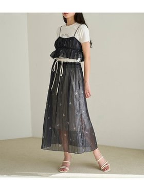 【スナイデル/SNIDEL】 ワッシャープリーツレイヤードスカート人気、トレンドファッション・服の通販 founy(ファニー) ファッション Fashion レディースファッション Fashion for Women スカート Skirts おすすめ Recommended / Our Picks インナー Innerwear オーガンジー Organza Fabric サテン Satin, Glossy Fabric シフォン Chiffon, Lightweight Fabric トレンド Trend, Trending Now ビスチェ Bustier, Corset Top プリーツ Pleats, Pleated ミックス Mix, Mixed Style ランダム Random, Irregular リボン Ribbon, Bow ワッシャー Washer, Crinkled Finish 無地 Plain, Solid Color |ID:prp329100004611004