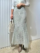 【スナイデル/SNIDEL】のデュアルトーンスパイラルスカート 人気、トレンドファッション・服の通販 founy(ファニー) ファッション Fashion レディースファッション Fashion for Women スカート Skirts アシンメトリー Asymmetrical Style ウェーブ Wavy Pattern オケージョン Occasion Wear 春 Spring ジャケット Jacket, Outerwear ストレート Straight, Straight Cut セットアップ Set-Up, Coordinated Outfit フェミニン Feminine, Girly ヘムライン Hemline, Bottom Cut マーメイド Mermaid, Fishtail Silhouette モチーフ Motif, Design Theme リュクス Luxury, Elegant, High-End, Chic レース Lace, Lace Fabric おすすめ Recommended / Our Picks thumbnail MNT[021]|ID: prp329100004611029 ipo3291000000032994784