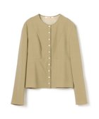 【トゥモローランド/TOMORROWLAND】のシアサッカー ペプラムブラウス 人気、トレンドファッション・服の通販 founy(ファニー) ファッション Fashion レディースファッション Fashion for Women トップス・カットソー Cut & Sew Tops シャツ・ブラウス・オフィスカジュアル Elegant Blouses & Button-Ups アクセサリー Fashion Accessories インナー Innerwear シェイプ Shape, Slim Fit ジャケット Jacket, Outerwear ドット Polka Dot, Dot Pattern ペプラム Peplum, Flared Hem 夏 Summer 羽織 Haori, Light Jacket thumbnail 43 ベージュ|ID: prp329100004611117 ipo3291000000033589008