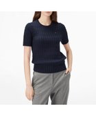 【トミーヒルフィガー/TOMMY HILFIGER】のケーブルショートスリーブクルーネックセーター 人気、トレンドファッション・服の通販 founy(ファニー) ファッション Fashion レディースファッション Fashion for Women アメリカン American Style クラシック Classic, Timeless Style ゴルフ Golf デニム Denim, Jeans Material フィット Fit, Slim Fit ベーシック Basic, Essential ミドル Middle Length, Mid Height モダン Modern, Contemporary レギュラー Regular, Standard Fit ワンポイント One Point, Statement Accent 人気 Popular, Best Seller thumbnail ネイビーC1G|ID: prp329100004611119 ipo3291000000032996031