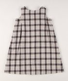 【コムサイズム/COMME CA ISM / KIDS】のくしゅっとチェック 2wayワンピース アイボリー系|ID: prp329100004611130 ipo3291000000033507498