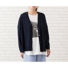 【ピサーノ/PISANO】の【手洗いOK】Vネック・BOXシルエットカーディガン ダークブルー|ID: prp329100004611131 ipo3291000000032996272