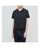 【マーコート/MARcourt】のmizuiro ind ロールアップスリーブシャツ ブラック|ID: prp329100004611175 ipo3291000000032996961