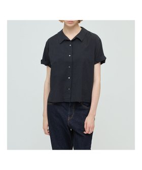 【マーコート/MARcourt】のmizuiro ind ロールアップスリーブシャツ 人気、トレンドファッション・服の通販 founy(ファニー) ファッション Fashion レディースファッション Fashion for Women トップス・カットソー Cut & Sew Tops シャツ・ブラウス・オフィスカジュアル Elegant Blouses & Button-Ups シンプル Simple, Minimal ポケット Pocket, Pocket Detail レギュラー Regular, Standard Fit ロールアップ Roll-Up, Cuffed Hem 無地 Plain, Solid Color |ID:prp329100004611175