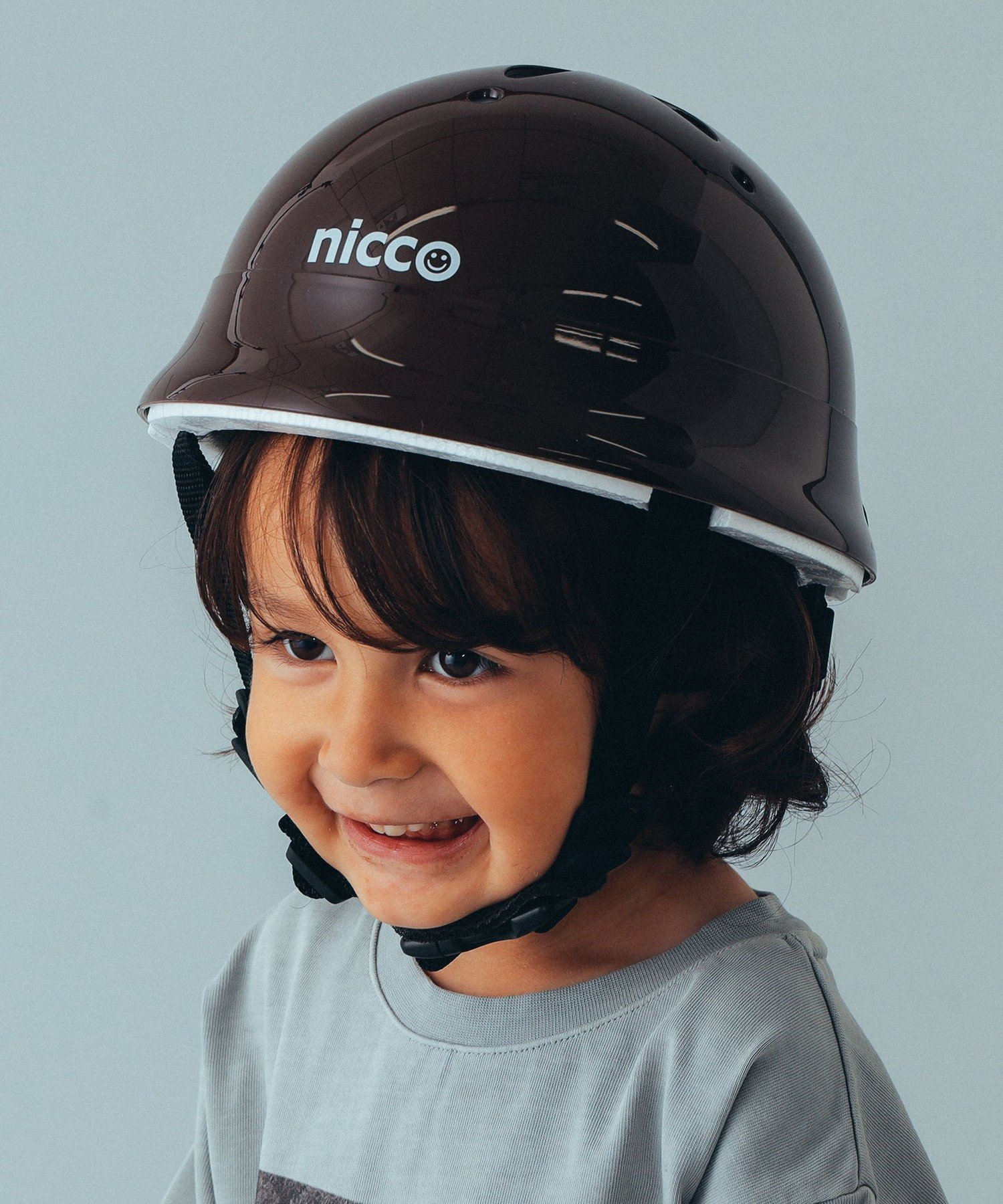 【こども ビームス/コドモ ビームス / KIDS】のnicco / 別注 ベビー ヘルメット (1~2才) インテリア・キッズ・メンズ・レディースファッション・服の通販 founy(ファニー) 　ファッション　Fashion　キッズファッション　Fashion for Kids　クッション　Cushion, Throw Pillow　コンパクト　Compact, Small Size　ベビー　Baby, Babywear　ライナー　Liner, Inner Layer　別注　Limited Edition, Custom Order　BROWN|ID: prp329100004611195 ipo3291000000033469769
