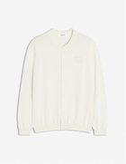 【メゾン キツネ/MAISON KITSUNE / MEN】のMaison Kitsune/BOLD FOX HEAD EMBROIDERED KNITTED BLOUSON RICH VANILLA|ID: prp329100004611330 ipo3291000000033281962