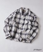 【ジャーナルスタンダード/JOURNAL STANDARD / MEN】のJ.S.Homestead / リラックス オンブレ オープン カラー シャツ 人気、トレンドファッション・服の通販 founy(ファニー) ファッション Fashion メンズファッション Fashion for Men クラシック Classic, Timeless Style リラックス Relax, Relaxed Fit 羽織 Haori, Light Jacket thumbnail グレーA|ID: prp329100004611344 ipo3291000000033056535