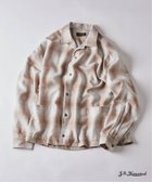 【ジャーナルスタンダード/JOURNAL STANDARD / MEN】のJ.S.Homestead / リラックス オンブレ オープン カラー シャツ 人気、トレンドファッション・服の通販 founy(ファニー) ファッション Fashion メンズファッション Fashion for Men クラシック Classic, Timeless Style リラックス Relax, Relaxed Fit 羽織 Haori, Light Jacket thumbnail ベージュ A|ID: prp329100004611344 ipo3291000000033056536