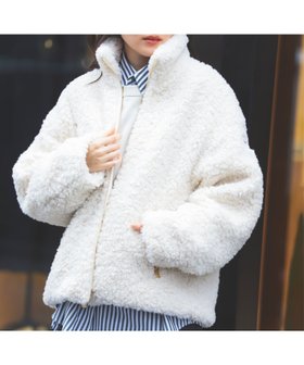 【デミルクス ビームス/Demi-Luxe BEAMS】の【WEB限定】TATRAS / LUELA ボア ブルゾン 人気、トレンドファッション・服の通販 founy(ファニー) ファッション Fashion レディースファッション Fashion for Women アウター Coat / Outerwear Collection ブルゾンジャケット・スポーティアウター Blouson Jackets シンプル Simple, Minimal スタンド Stand Collar, Upright Stand バランス Balance, Style Balance ブルゾン Blouson, Bomber Jacket メタル Metal, Metal Parts ラグジュアリー Luxury, Elegant リュクス Luxury, Elegant, High-End, Chic ロング Long, Long-Length ワイド Wide, Wide Fit |ID:prp329100004611361