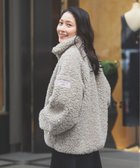 【デミルクス ビームス/Demi-Luxe BEAMS】の【WEB限定】TATRAS / LUELA ボア ブルゾン 人気、トレンドファッション・服の通販 founy(ファニー) ファッション Fashion レディースファッション Fashion for Women アウター Coat / Outerwear Collection ブルゾンジャケット・スポーティアウター Blouson Jackets シンプル Simple, Minimal スタンド Stand Collar, Upright Stand バランス Balance, Style Balance ブルゾン Blouson, Bomber Jacket メタル Metal, Metal Parts ラグジュアリー Luxury, Elegant リュクス Luxury, Elegant, High-End, Chic ロング Long, Long-Length ワイド Wide, Wide Fit thumbnail LIGHT.GREY|ID: prp329100004611361 ipo3291000000032998689