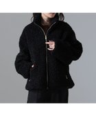 【デミルクス ビームス/Demi-Luxe BEAMS】の【WEB限定】TATRAS / LUELA ボア ブルゾン 人気、トレンドファッション・服の通販 founy(ファニー) ファッション Fashion レディースファッション Fashion for Women アウター Coat / Outerwear Collection ブルゾンジャケット・スポーティアウター Blouson Jackets シンプル Simple, Minimal スタンド Stand Collar, Upright Stand バランス Balance, Style Balance ブルゾン Blouson, Bomber Jacket メタル Metal, Metal Parts ラグジュアリー Luxury, Elegant リュクス Luxury, Elegant, High-End, Chic ロング Long, Long-Length ワイド Wide, Wide Fit thumbnail BLACK|ID: prp329100004611361 ipo3291000000032998690