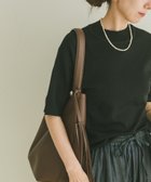 【アイテムズアーバンリサーチ/ITEMS URBAN RESEARCH】のソウバリハンソデニット 人気、トレンドファッション・服の通販 founy(ファニー) ファッション Fashion レディースファッション Fashion for Women トップス・カットソー Cut & Sew Tops ニット Knit Tops & Sweaters 2025年 2025 2025春夏・S/S Spring/Summer 2025 SS25 シンプル Simple, Minimal エレガント 上品 Elegant 半袖 Short Sleeve, Half Sleeve 夏 Summer S/S・春夏 SS, Spring/Summer, Warm Season 無地 Plain, Solid Color thumbnail BLK|ID: prp329100004611375 ipo3291000000033178993