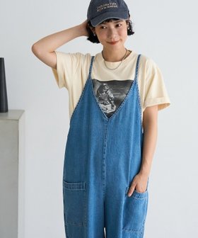 【フリークスストア/FREAK'S STORE】 サマー Vネック デニムサロペット人気、トレンドファッション・服の通販 founy(ファニー) ファッション Fashion レディースファッション Fashion for Women トップス・カットソー Cut & Sew Tops Vネックトップス V-Neck Tops / V-Cut Neckline Shirts ワンピース Dresses サロペット&オールインワン Dungarees & Jumpsuit Styles 2025年 2025 2025春夏・S/S Spring/Summer 2025 SS25 サマー Summer, Summer Style サロペット Overalls, Salopette デニム Denim, Jeans Material フロント Front, Front Design ラップ Wrap, Wrap Design 夏 Summer S/S・春夏 SS, Spring/Summer, Warm Season |ID:prp329100004611380