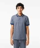 【ラコステ/LACOSTE / MEN】のモノグラムジャカード半袖ポロシャツ 人気、トレンドファッション・服の通販 founy(ファニー) ファッション Fashion メンズファッション Fashion for Men エレガント 上品 Elegant クラシック Classic, Timeless Style ジャカード／ジャガード Jacquard, Woven Pattern ボーダー Border, Stripe ポロシャツ Polo Shirt, Collared Tee モチーフ Motif, Design Theme 半袖 Short Sleeve, Half Sleeve thumbnail ネイビー|ID: prp329100004611415 ipo3291000000032999475