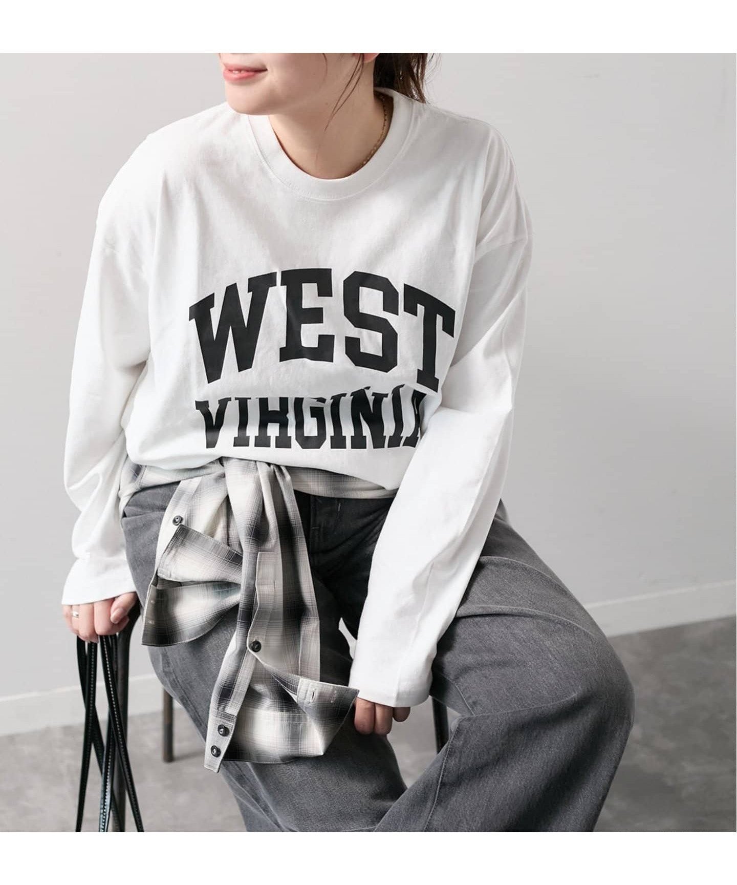 【ジャーナルスタンダード/JOURNAL STANDARD】のラウンドヘムロンT インテリア・キッズ・メンズ・レディースファッション・服の通販 founy(ファニー) 　ファッション　Fashion　レディースファッション　Fashion for Women　トップス・カットソー　Cut & Sew Tops　ロングTシャツ・Tシャツ　Longline T-Shirts & Tees　2024年　2024　2024-2025秋冬・A/W　Autumn/Winter 2024–25 AW24–25　インナー　Innerwear　ジャケット　Jacket, Outerwear　秋　Autumn　ホワイト|ID: prp329100004611427 ipo3291000000033268726
