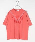 【レプシィム ローリーズファーム/LEPSIM LOWRYS FARM】のフリンジリメイクプリントT 人気、トレンドファッション・服の通販 founy(ファニー) ファッション Fashion レディースファッション Fashion for Women おすすめ Recommended / Our Picks フリンジ Fringe, Tassel thumbnail レッド35|ID: prp329100004611447 ipo3291000000033445068