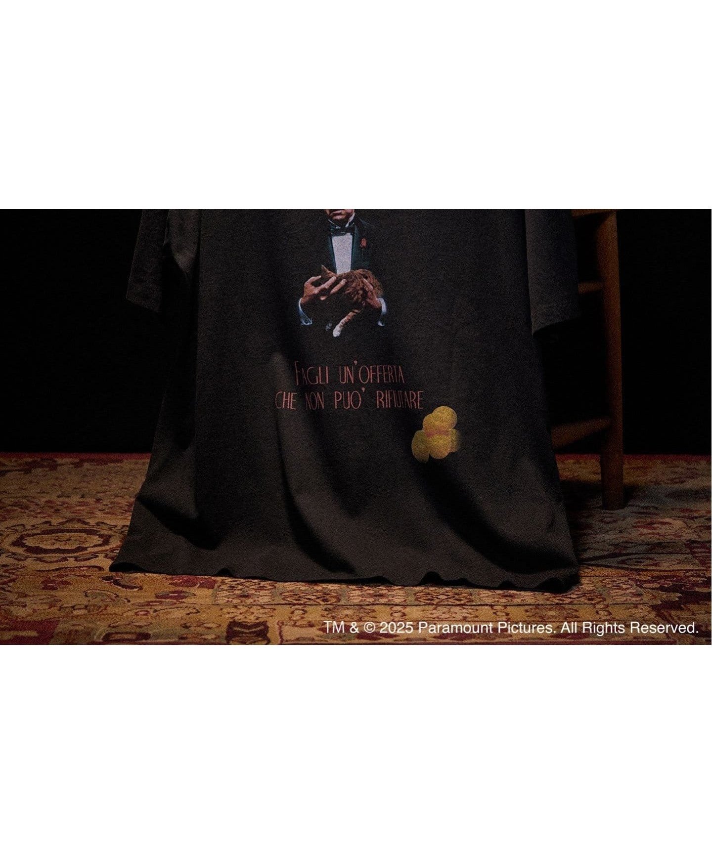【フォーワンセブン エディフィス/417 EDIFICE】の《追加 》GOD FATHER * 417 Tシャツ インテリア・キッズ・メンズ・レディースファッション・服の通販 founy(ファニー) 　ファッション　Fashion　レディースファッション　Fashion for Women　トップス・カットソー　Cut & Sew Tops　シャツ・ブラウス・オフィスカジュアル　Elegant Blouses & Button-Ups　ロングTシャツ・Tシャツ　Longline T-Shirts & Tees　イタリア　Italy　オレンジ　Orange　グラフィック　Graphic, Graphic Design　ニューヨーク　New York, NYC Style　ネオン　Neon, Neon Color　フロント　Front, Front Design　プリント　Print, Printed Pattern　モチーフ　Motif, Design Theme　ブラック C|ID: prp329100004611461 ipo3291000000032999904