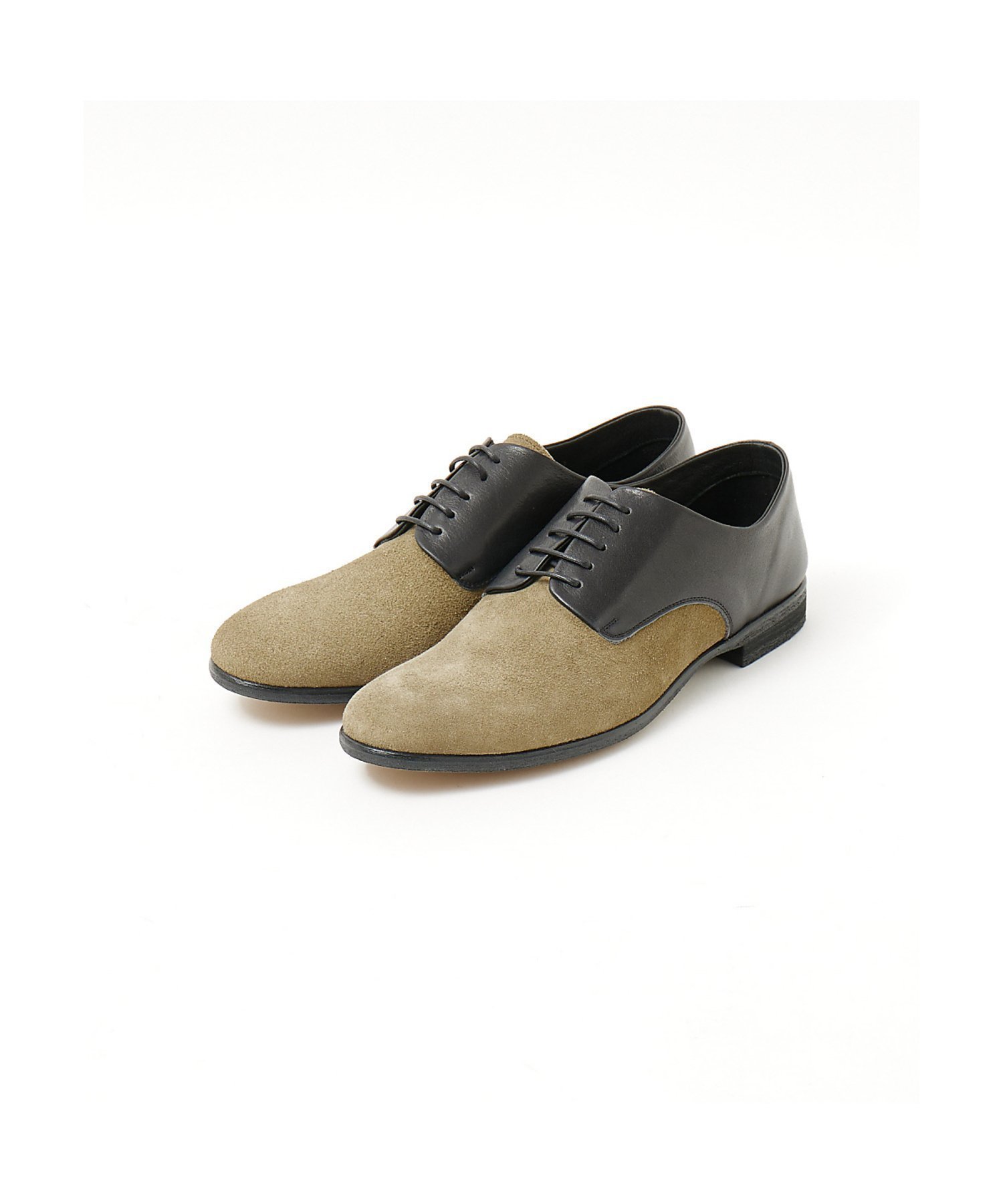 【アルフレッド バニスター/alfredoBANNISTER / MEN】のソフトレザー カウンターレス プレーントゥシューズ インテリア・キッズ・メンズ・レディースファッション・服の通販 founy(ファニー) 　ファッション　Fashion　メンズファッション　Fashion for Men　シューズ・靴　Shoes　オイル　Body Oil　シューズ　Shoes, Footwear　シンプル　Simple, Minimal　スタンダード　Standard, Basic　ベロア　Velour, Soft Velvet　ラバー　Rubber, Rubber Sole　ベージュ|ID: prp329100004611500 ipo3291000000033561446