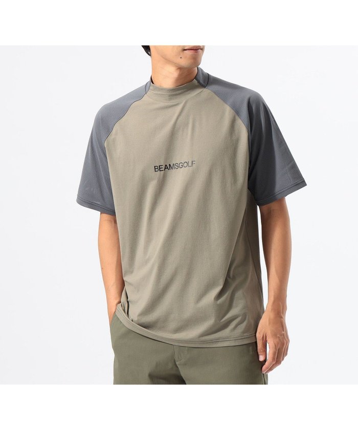 【その他のブランド/Other】のORANGE LABEL / ラグラン切り替え モックネックシャツ インテリア・キッズ・メンズ・レディースファッション・服の通販 founy(ファニー) https://founy.com/ ファッション Fashion メンズファッション Fashion for Men おすすめ Recommended / Our Picks アウトドア Outdoor Clothing ゴルフ Golf スポーティ Sporty, Casual Athletic スリーブ Sleeve, Long Sleeve / Short Sleeve フィット Fit, Slim Fit メッシュ Mesh, Net Fabric ラウンド Round, Round Neck レギュラー Regular, Standard Fit 切替 Switching, Contrast Panel |ID: prp329100004611509 ipo3291000000033561042