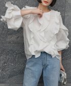 【ガール/GIRL】の【綿100%使用】ランダムラッフルブラウス 人気、トレンドファッション・服の通販 founy(ファニー) ファッション Fashion レディースファッション Fashion for Women トップス・カットソー Cut & Sew Tops シャツ・ブラウス・オフィスカジュアル Elegant Blouses & Button-Ups おすすめ Recommended / Our Picks シンプル Simple, Minimal タイプライター Typewriter Fabric, Crisp Cotton ベーシック Basic, Essential ボトム Bottoms, Lower Wear ラッフル Ruffle, Frill thumbnail NA|ID: prp329100004611566 ipo3291000000033001312