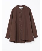 【マーコート/MARcourt】のMidiUmi Aラインシャツ ブラウン|ID: prp329100004611736 ipo3291000000033004273