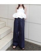 【フレイ アイディー/FRAY I.D】のDickies】ツータックワイドツイルパンツ 人気、トレンドファッション・服の通販 founy(ファニー) ファッション Fashion レディースファッション Fashion for Women パンツ Pants & Trousers スマート Smart, Elegant ツイル Twist, Twisted Detail パターン Pattern, Design Print ポケット Pocket, Pocket Detail ワイド Wide, Wide Fit ワーク Workwear, Utility Style 定番 Standard, Basic Item thumbnail NVY[089]|ID: prp329100004611827 ipo3291000000033188745