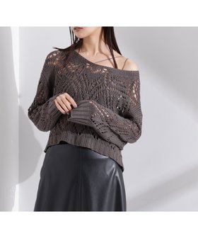 【ナノ ユニバース/nano universe】 リリヤーン透かし編み柄ニットプルオーバー人気、トレンドファッション・服の通販 founy(ファニー) ファッション Fashion レディースファッション Fashion for Women トップス・カットソー Cut & Sew Tops ニット Knit Tops & Sweaters カジュアルプルオーバー・ニットトップス Pullovers & Knit Tops / Casual Pullovers インナー Innerwear ウォッシャブル Machine Washable 春 Spring キャミソール Camisole, Spaghetti Strap Top サマー Summer, Summer Style 透かし Cut-Out, Lacework デコルテ Décolleté, Neckline 羽織 Haori, Light Jacket S/S・春夏 SS, Spring/Summer, Warm Season おすすめ Recommended / Our Picks 夏 Summer 2025年 2025 2025春夏・S/S Spring/Summer 2025 SS25 |ID:prp329100004611891