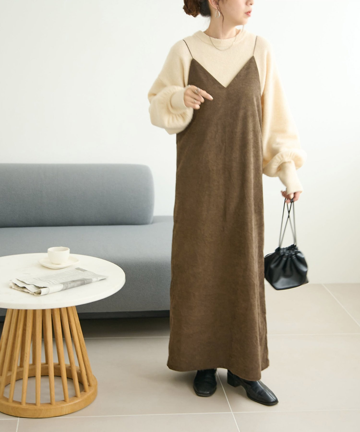 【ディスコート/Discoat】の【WEB限定】コーデュロイキャミワンピース 人気、トレンドファッション・服の通販 founy(ファニー) 　ファッション　Fashion　レディースファッション　Fashion for Women　ワンピース　Dresses　キャミソールワンピース　Camisole Dresses　キャミワンピース　Cami Dress, Slip Dress　コーデュロイ　Corduroy, Cord Fabric　 other-1|ID: prp329100004611903 ipo3291000000033006168