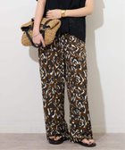 【ジャーナルスタンダード レリューム/JOURNAL STANDARD relume】の25AW新作 レオパードプリントパンツ 人気、トレンドファッション・服の通販 founy(ファニー) ファッション Fashion レディースファッション Fashion for Women パンツ Pants & Trousers 2025年 2025 2025-2026秋冬・A/W Autumn/Winter 2025–26 AW25–26 カットソー Cut and Sewn Top ストレート Straight, Straight Cut トレンド Trend, Trending Now フロント Front, Front Design プリント Print, Printed Pattern レオパード Leopard, Animal Print ワイド Wide, Wide Fit thumbnail ブラウン|ID: prp329100004611923 ipo3291000000033477129