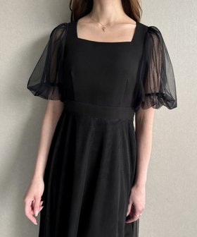 【ジュノア/JUNOAH】のドッキングチュールフレアワンピース 人気、トレンドファッション・服の通販 founy(ファニー) ファッション Fashion レディースファッション Fashion for Women ワンピース Dresses チュール Tulip, Tulip Motif |ID:prp329100004611966